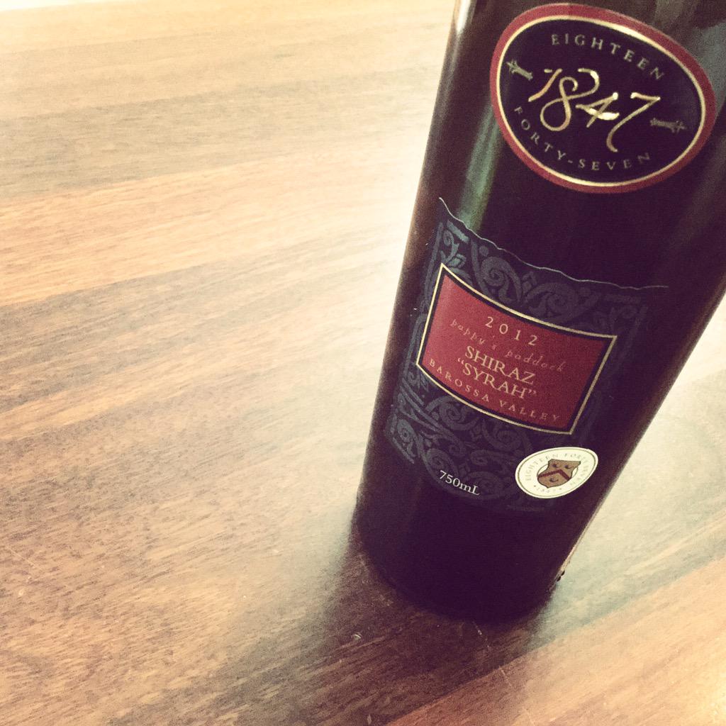 A tragic June long weekend... Join us as we farewell the last of our 2012 Pappy's Shiraz!! #barossa #1847wines
