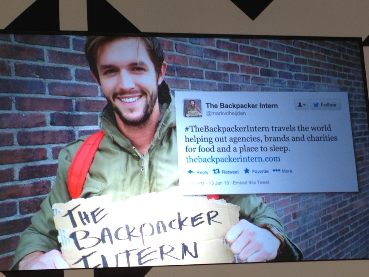 AnnetteRvB's tweet image. Stoer verhaal van #backpackerintern op #summit15