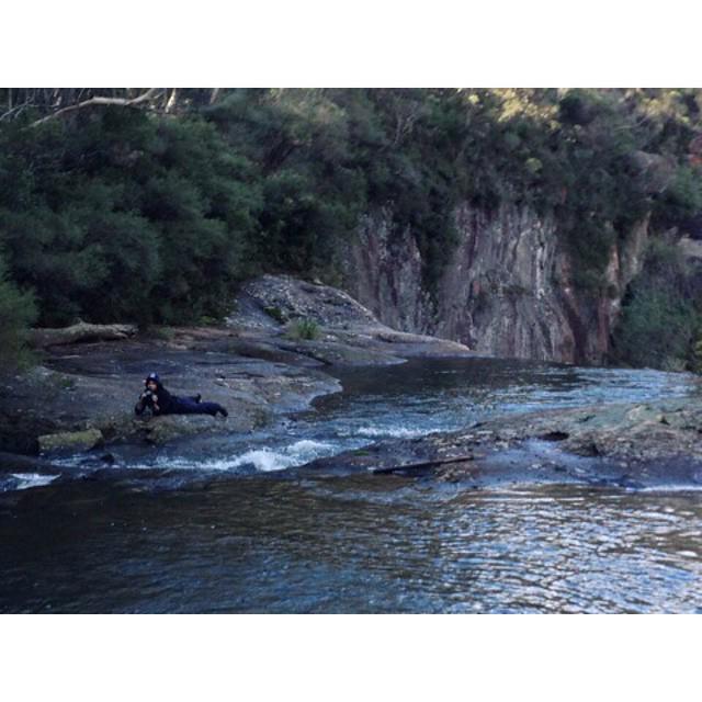Location scouting with <a href="/ingvarkenne/">Ingvar Kenne</a> #thepoolcollective #bts #recce #onlocation #commitment #chasingwaterfalls #Ingv…