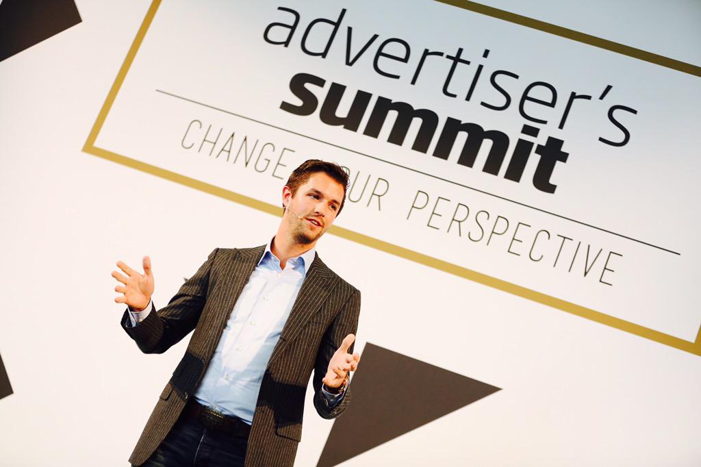 Interesting speaker! <a href="/markvdheijden/">markvanderheijden</a> #thebackpackersintern #Summit15