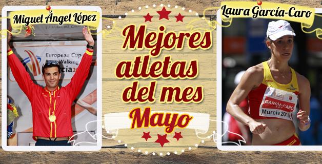 atletismoRFEA's tweet photo. Ya tenemos ganadores a los mejores #atletasmayo. Se trata de @MA_LopezNicolas y @lauriiatl: http://t.co/e21tHymayc http://t.co/bYfziVaetN