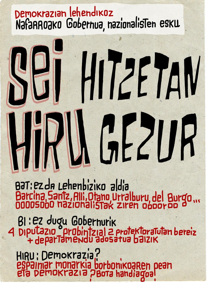 Otoi eta hitz. Gora Pro Nobis! Asiskok "Sei hitzetan hiru gezur antzeman ditu". Hor nonbait! argia.eus/argia-astekari… …