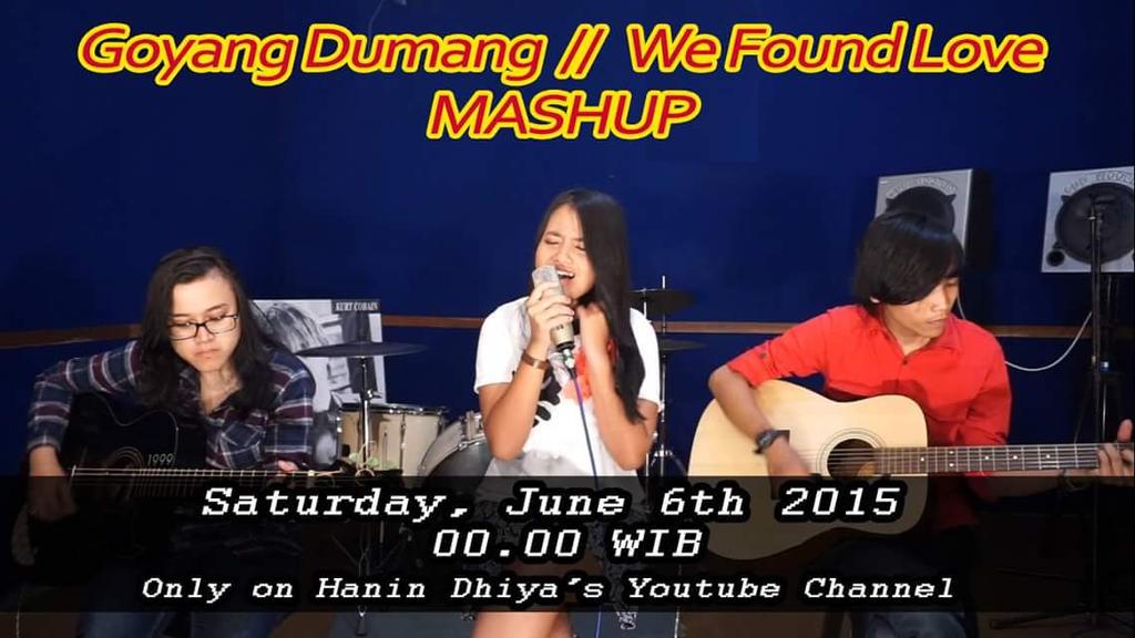 Haninours's tweet photo. Apa jadinya jk lagu GOYANG DUMANG dicover sm @Hanindhiya_tys? Penasaran kan? Ramaikan HT-nya jg ya #HaninGoyangDumang http://t.co/OidNOMPHkO