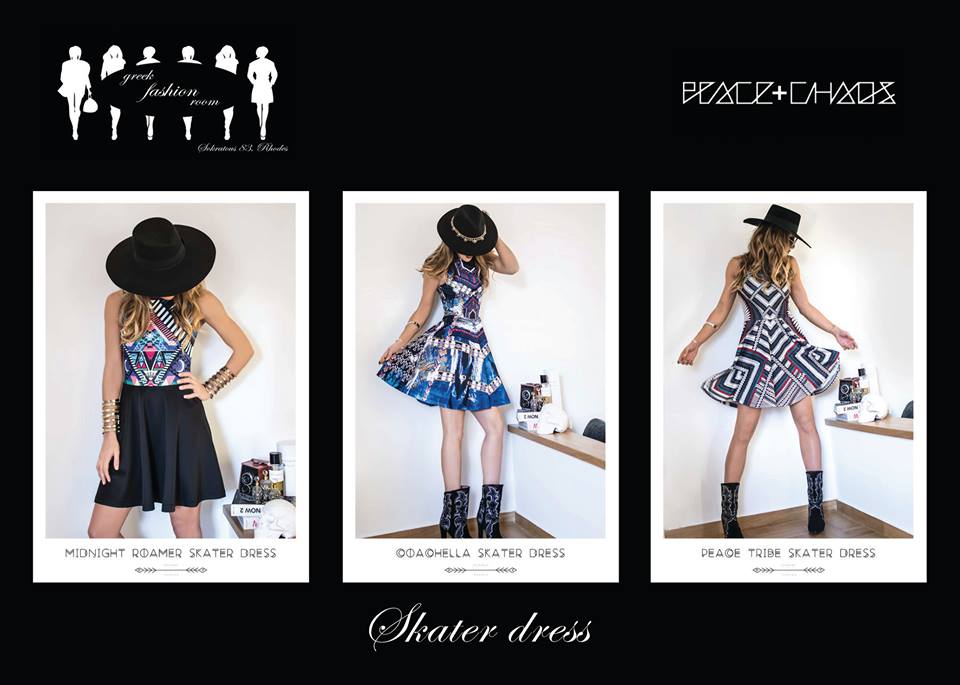 Skater dresses by peace+chaos #greekfashionroom #peaceandchaos #dress