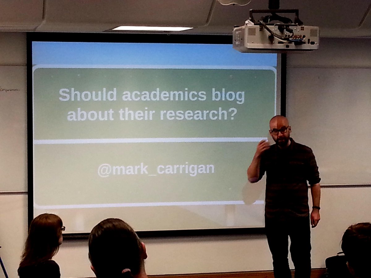John__Field's tweet photo. Enjoying @mark_carrigan speaking about blogging at Hull Doctoral School #DSHull http://t.co/ZU7ojDvL9z