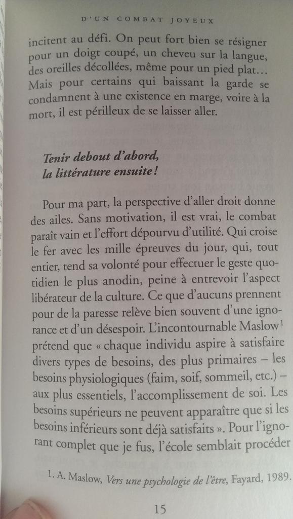 Devirism's tweet image. Le métier d'homme, Alexandre Jollien