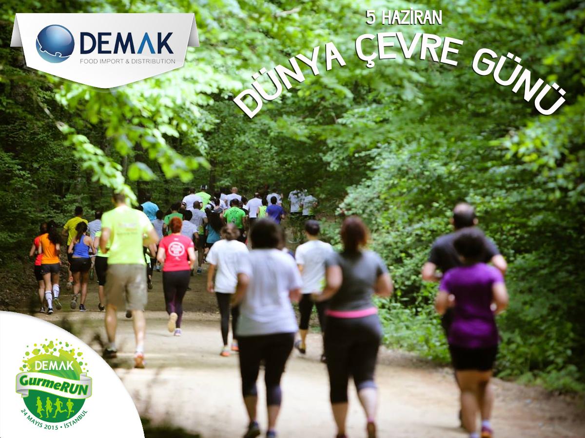 Dünya Çevre Günü kutlu olsun! #GurmeRun #DemakGurme