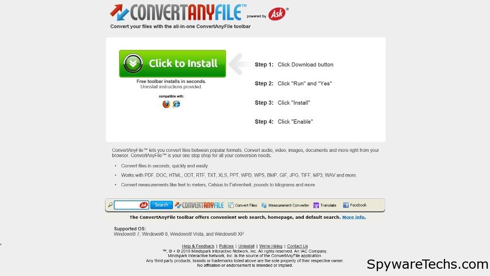 How to Remove ConvertAnyFile Toolbar spywaretechs.com/remove-convert…