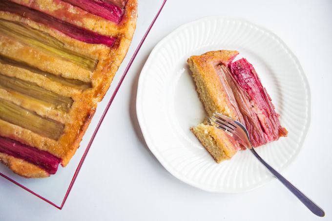 my_gutfeeling's tweet image. #rhubarb and olive oil upside-down cake #tartetatin #glutenfree #lowfodmap  mygf.eu/rhuboliveupsid…