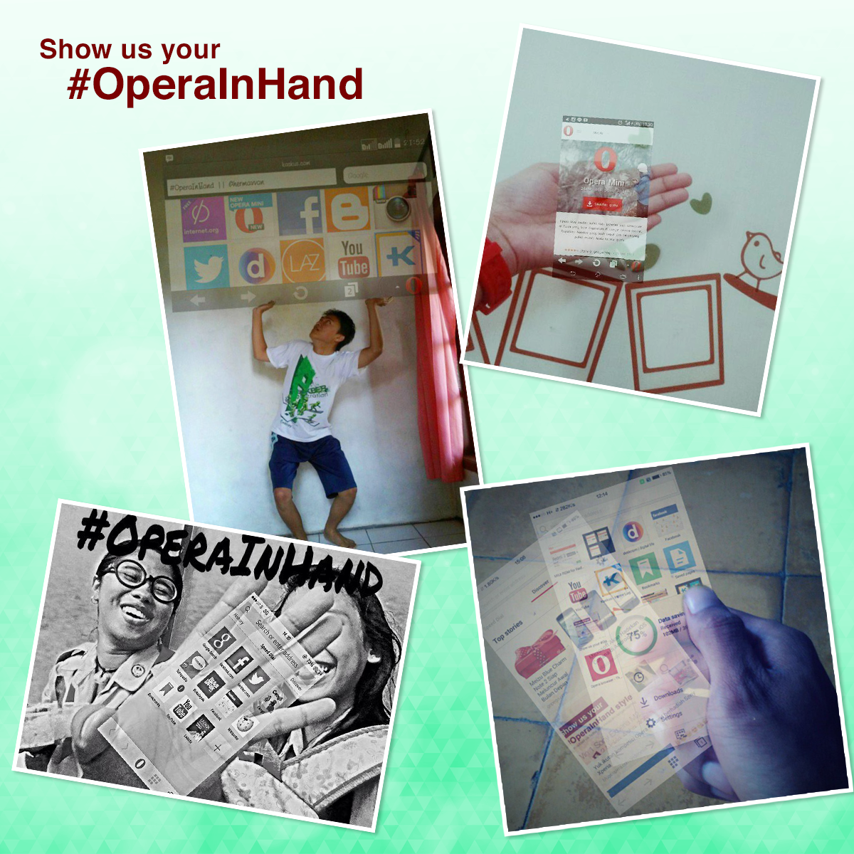 opera_id's tweet image. Ayo ajak teman2 buat vote foto #OperaInHand ala kamu. Berhadiah Sony Xperia loh! opr.as/t30