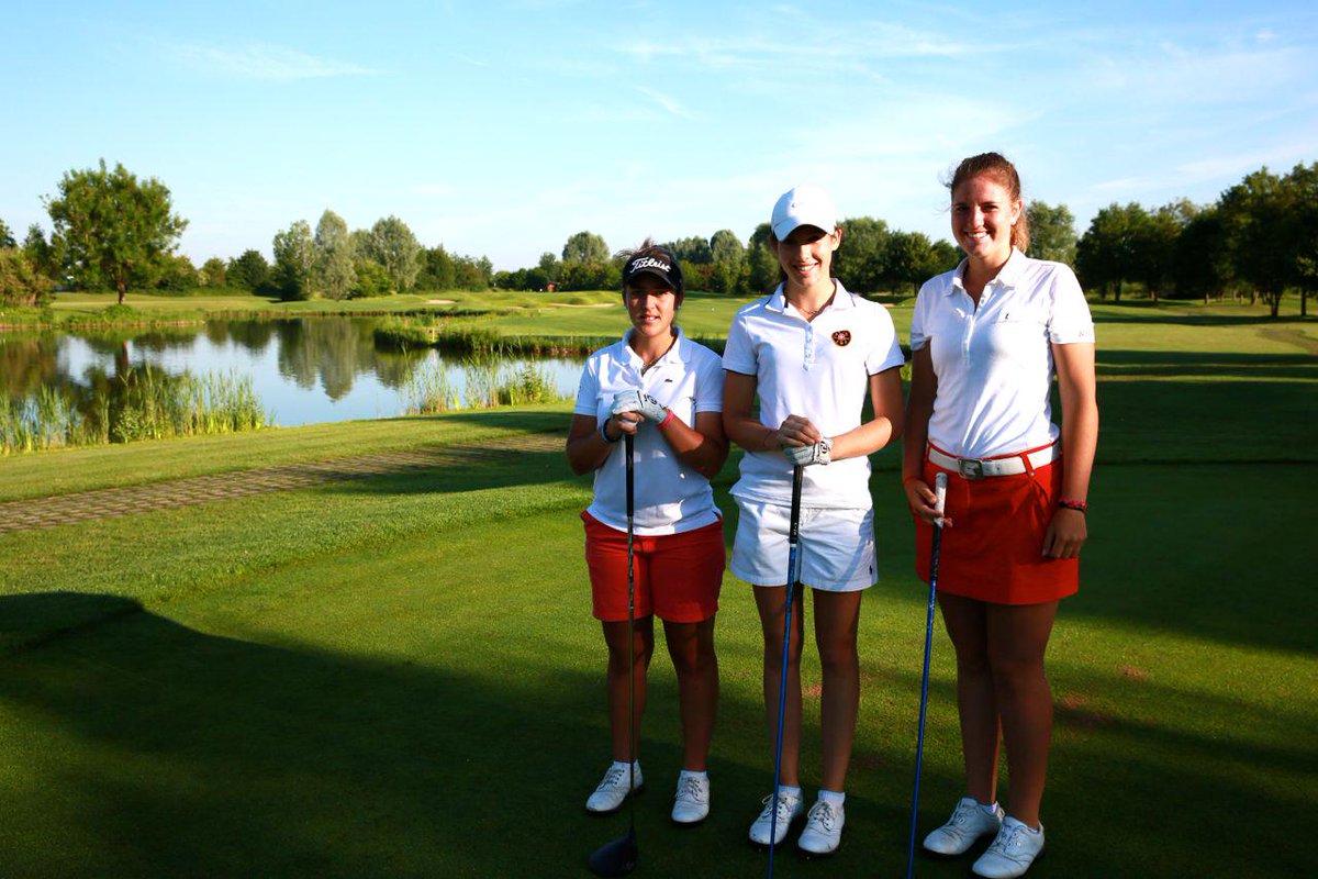 LETgolf's tweet photo. 3rd PING Jr Solheim Cup qualifier. European Captain Iben Tinning is there to look at course & players! #LETdevelops http://t.co/f6plWKf3Nz