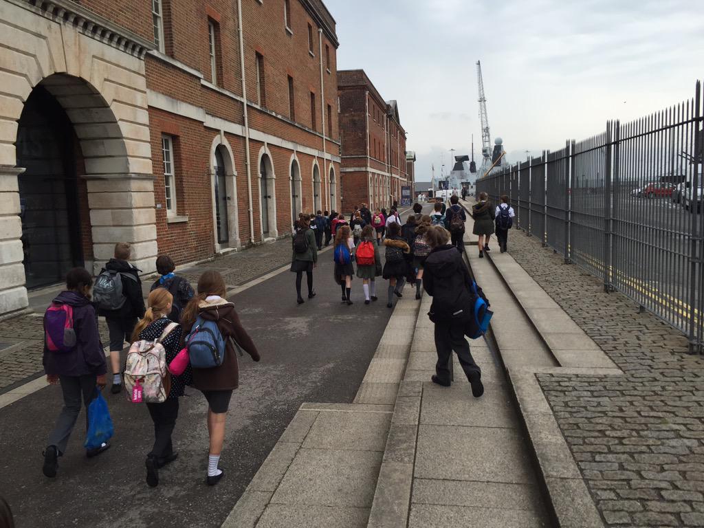 SnowGeeseClass's tweet image. We started our week with a tour of the Mary Rose; HMS Victory in a bit, but first the interactive museum @PHDockyard