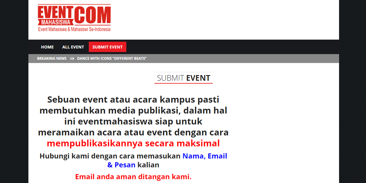 IG: EVENTMAHASISWA tweet media