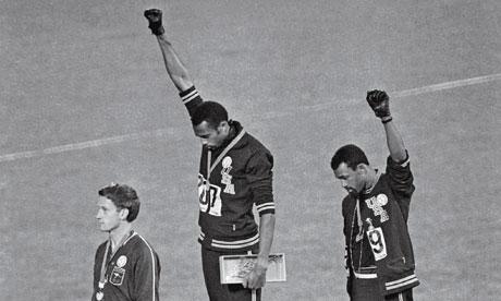Happy Birthday to John Carlos and Tommie Smith!!! The Black Power salute at the 1968 Olympics! 