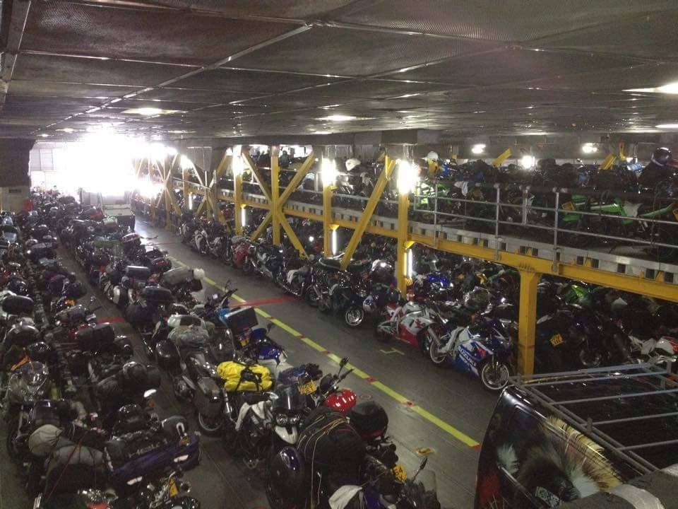 Love this picture <a href="/iomsteampacket/">Steam Packet Company</a> guess what it is? Yep, Not much room for 4 wheeled things! Oh yeah! <a href="/ManxRadioTT/">Radio Manx TT</a>
