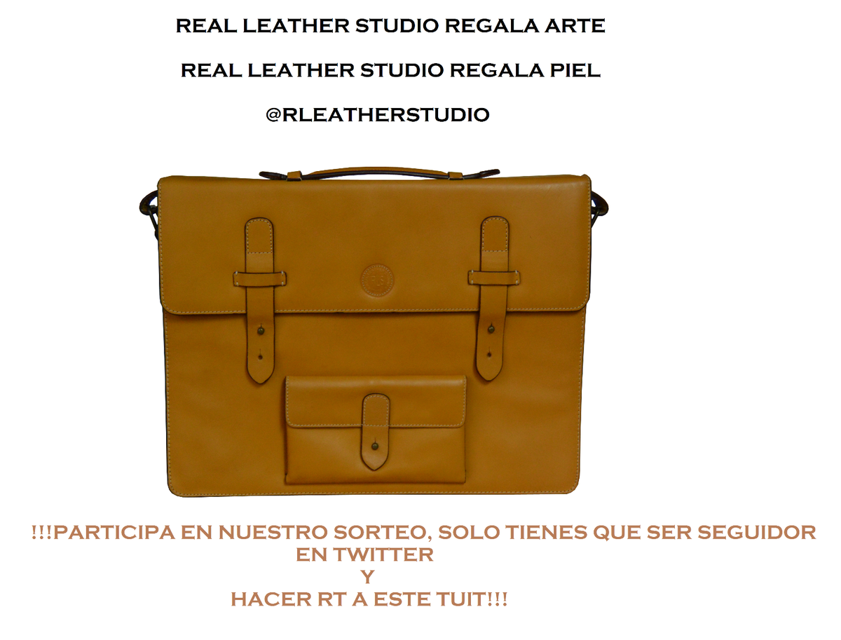 RLeatherStudio's tweet photo. Sorteamos un #messenger de #piel entre todas las personas que nos sigan y hagan #RT a este tweet @adirecto #Ubrique http://t.co/aLekmoqf0t