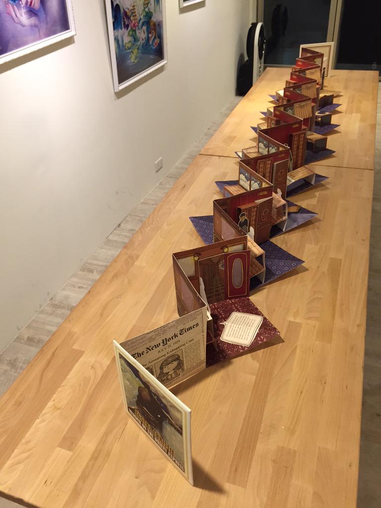 starrystarillus's tweet photo. I can't believe that my Murder on the Orient Express Pop-up book is almost 3m !!!!! #StarryStar #detective #popupbook http://t.co/DflNlPPFJy