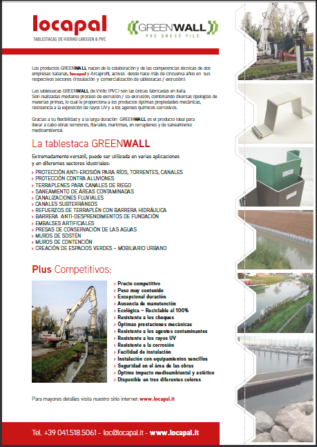 pvcsheetpile's tweet image. Aquí tenéis la ficha informativa acerca de nuestras tablestacas de PVC #tablestacas #piling grodzicewinylowe.pl/wp-content/upl…