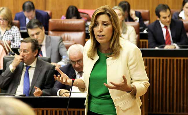 SevillaActual's tweet photo. Ultimátum de Susana Díaz: acuerdo inminente o nuevas elecciones http://t.co/IELDxyO9si #Andalucía http://t.co/NIF33CZX17