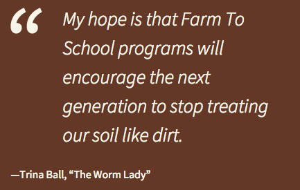 FoodCorps's tweet photo. Agree that #farmtoschool is a way to show kids soil ≠ dirt? @grndwk http://t.co/5oSGpWcrX7