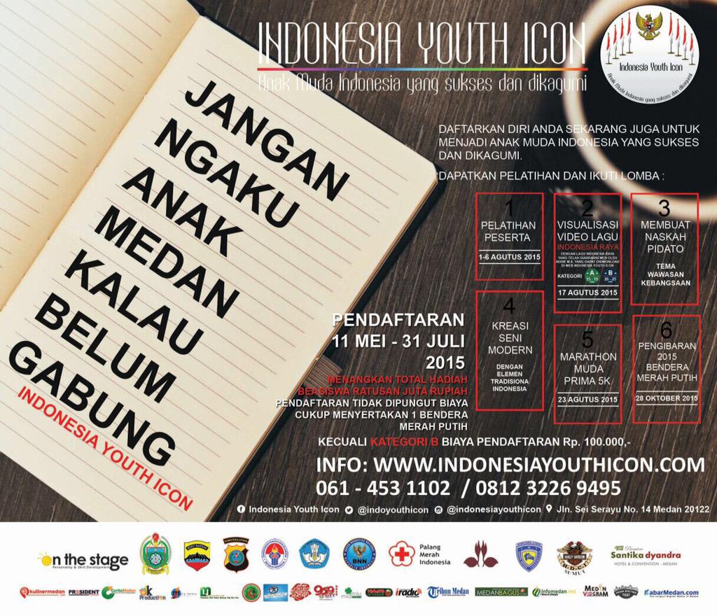 indoyouthicon's tweet image. Jangan Ngaku anak Medan kalo belum gabung Di Indonesia Youth Icon, Daftarkan diri anda sekarang juga...!