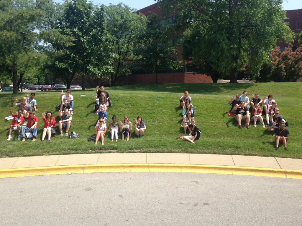 L1CSchmidt's tweet photo. #ul19 got that swag swag #CardinalChallenge http://t.co/u6Hcv1vVeT
