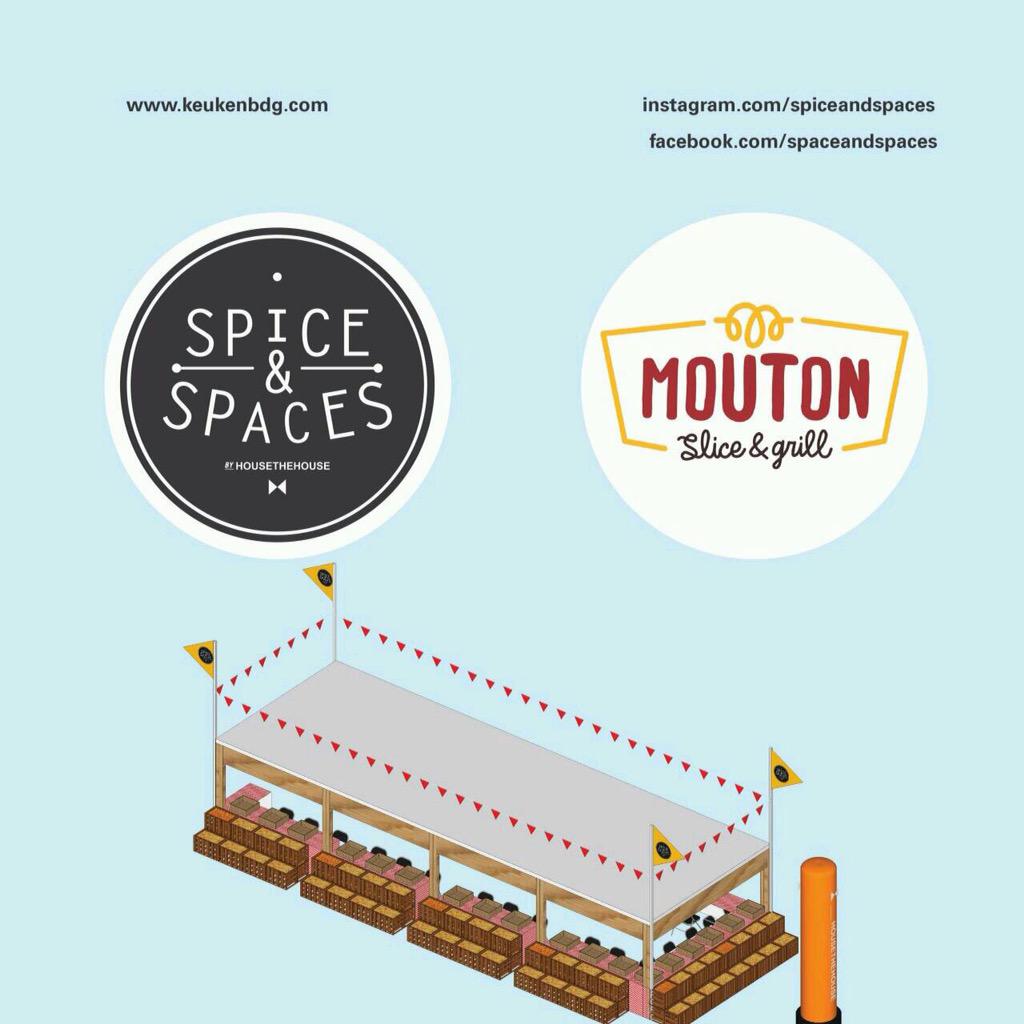 Mouton are ready to make you satisfied in #KEUKEN6 at #SpiceandSpaces