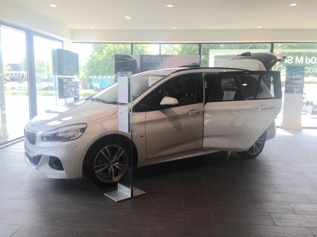 RachelCooperBMW's tweet photo. The #ALLNEW #2series #GranTourer #BMW is here!!! #coopermalton #testdrive #newcar #launch #7seater http://t.co/SgujdqC4LY