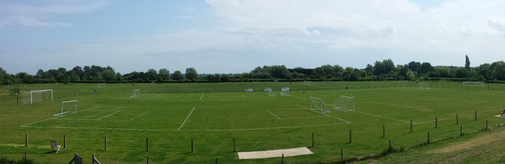 Pitches cut and marked all ready for Mini Tournaments and of course Thomson Day 27th June