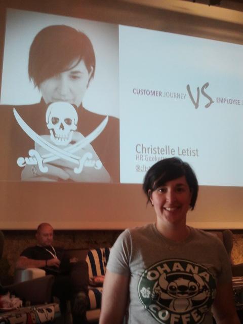 ParlonsRH's tweet photo. #TL #Web2day ça commence avec @cltst "Employee journey vs Customer journey" #Hackrh #HacktheHR http://t.co/dGb4BV97hb