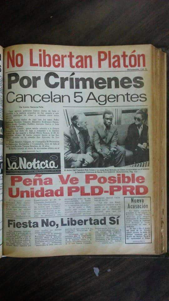 ReyesAridio's tweet photo. El desaparecido líder José Fco. Peña Gomez, previó la unidad  PRD - PLD, q sólo da triunfo.@huchilora @rcavada @CDN37 http://t.co/eFRNnuwUYu