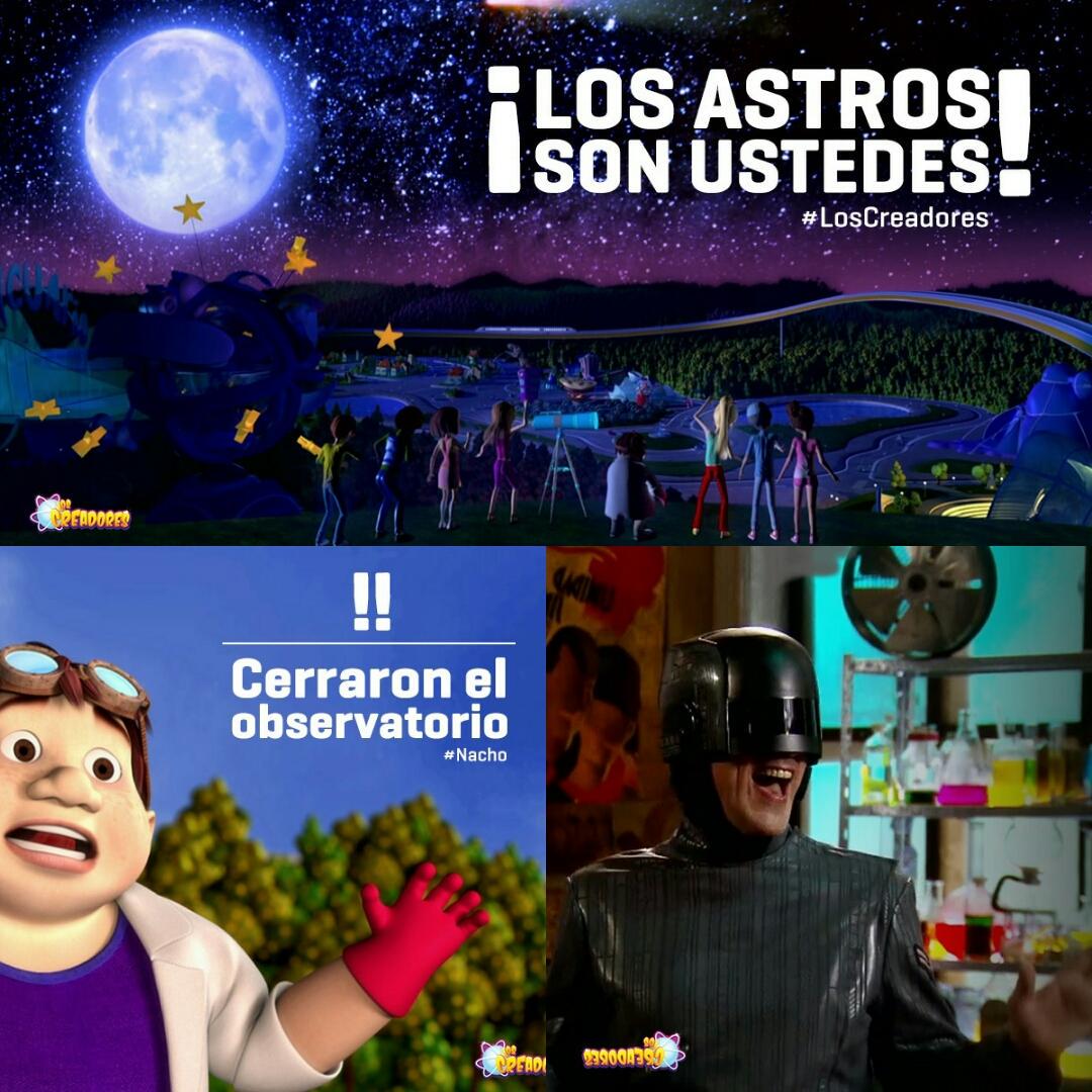 ¡Los Astros son Ustedes! #CreerparaCrear <a href="/LosCreadoresOK/">Los Creadores</a> sábado 11.30 hs × #Telefe