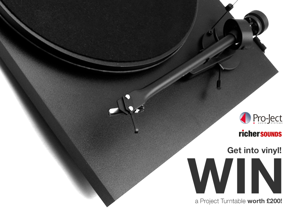 RicherSounds's tweet photo. #Competition time! #Win a Project Essential II Turntable worth £200 and get into vinyl! Follow &amp; RT to enter! http://t.co/A8474sDJeO