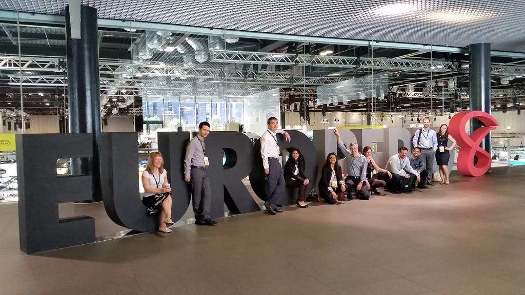 DrRichHolliday's tweet photo. Team Newcastle enjoying EuroPerio8. #EuroPerio8 #bspep8 @NewcastleSoDS http://t.co/lo4czdCdFx