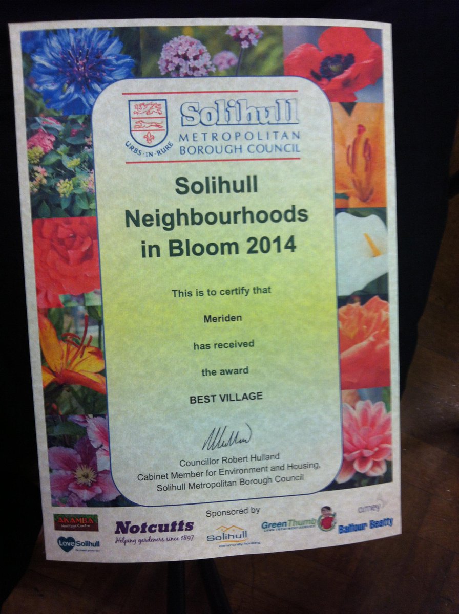 Meriden Bloomers planting at Coronation Island Sat 6 Jun from 7.30am. Come along &amp; help keep Meriden blooming lovely!