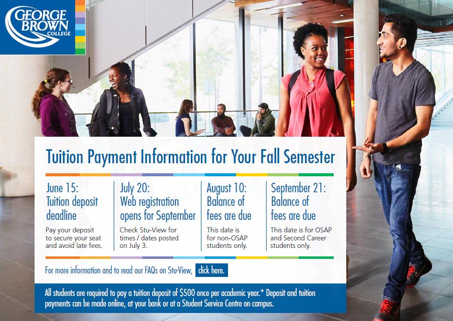 George Brown College On Twitter Starting In Sept Your 500