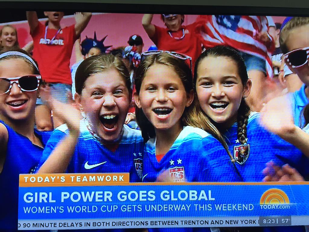 Mattkule's tweet photo. #SheBelieves @TODAYshow @ussoccer_wnt @alexmorgan13 @AbbyWambach @CarliLloyd @alikrieger @MissionAthlete @Ehobe http://t.co/RFoEiW7pSW