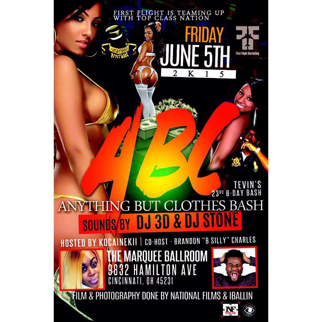 vincebestfriend's tweet photo. TONIGHT!! #ABCJune5th #AnythingButClothes http://t.co/SEhgZstEwl