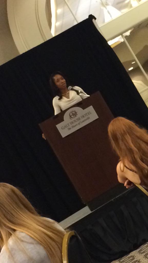 marching_ehs's tweet photo. Band mom speaking beautifully at senior lunch!!!! Soon to be Band Mom Alum!!!!!! #EasternBand

~TCM http://t.co/cJJTB50cpl