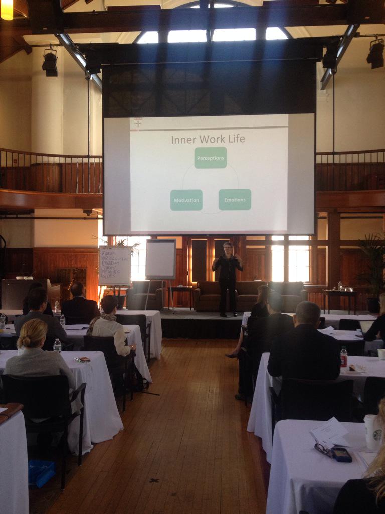 SHINEHarvard's tweet image. Teresa Amabile: Inner work life = perceptions, emotions, motivations @HarvardHBS #SHINESummit #ProgressPrinciple