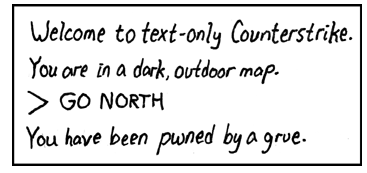 sexhistorian's tweet photo. .@lskains I knew there was an @xkcdComic for everything! #TextBasedGaming #SciStories2015 #Geek http://t.co/QOGTWAcqWI