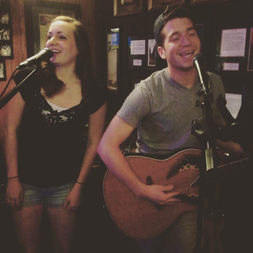 Today's #TBT on Friday brought to you by open mic night in #Hastings <a href="/TheKarinaKern/">Karina</a>