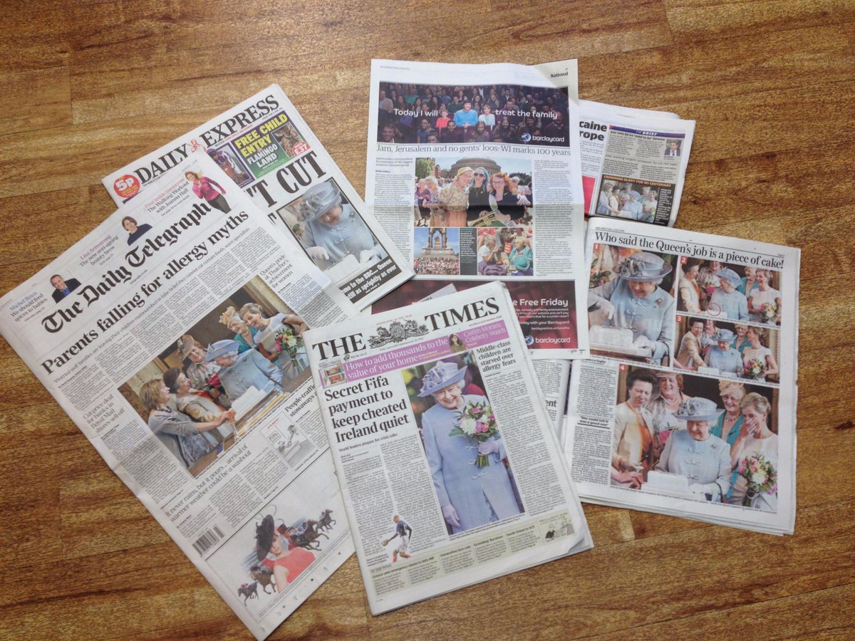 Thanks to everyone who watched the AM yesterday- we hope you've enjoyed all the press coverage today! #WI_CentenaryAM