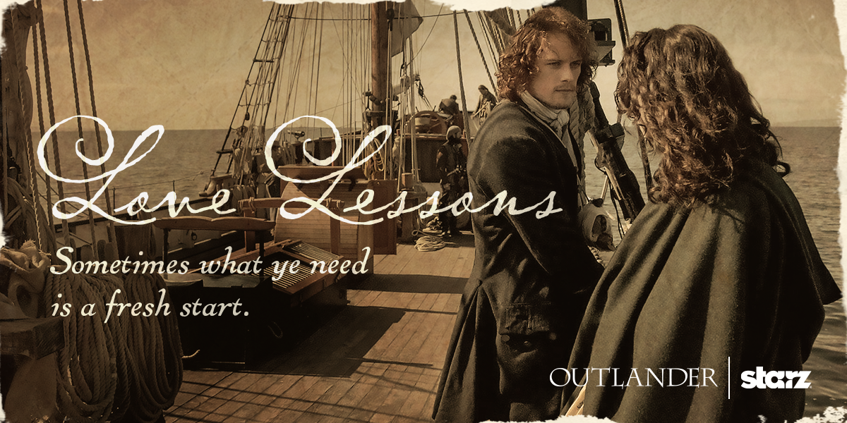 Outlander_STARZ's tweet photo. Leave the past behind and don't look back. #Outlander #ViveLesFrasers http://t.co/yZvVfI62kb