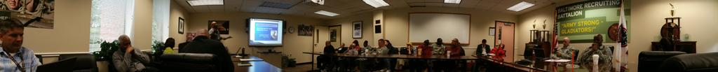 GoArmyBaltimore's tweet photo. Civilians and Soldiers alike spending the day doing some training. #ArmyStrong #TeamBaltimore. http://t.co/wr7ppCL1AS