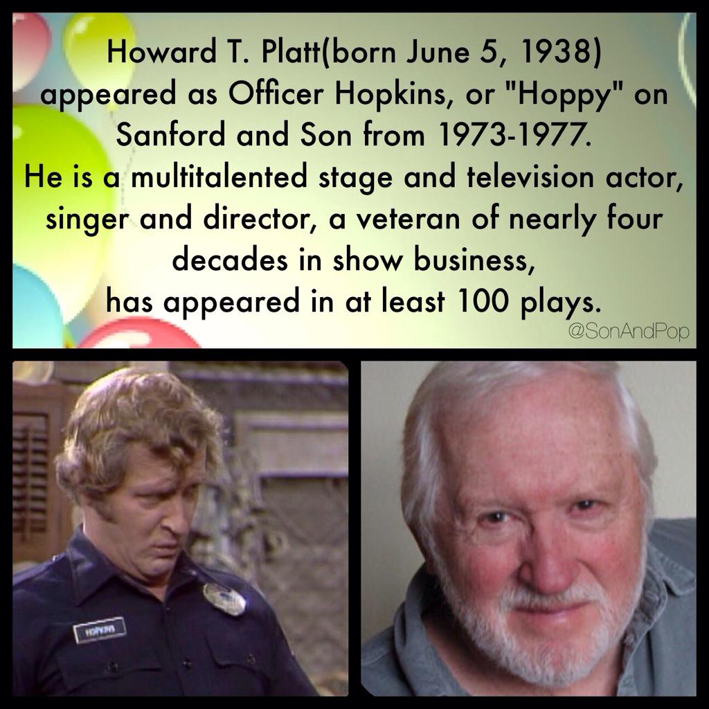 Happy Birthday to Howard Platt. He turns 77 today.
\"Hoppy\" 