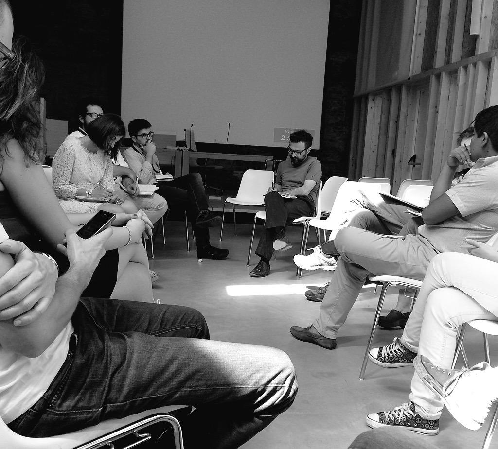 al #tecnopolo si parla di #sharingeconomy con <a href="/bertramniessen/">bertram niessen</a> <a href="/ValeReggio/">Valeria Montanari</a> <a href="/francescobomba/">francesco bombardi</a> #scd2015 #ReggioEmilia