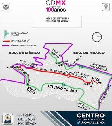 ZN Prevenga cierres parciales por #obras de las 08:00 a las 18:00 y de las 22:30 a las 05:00 hrs.