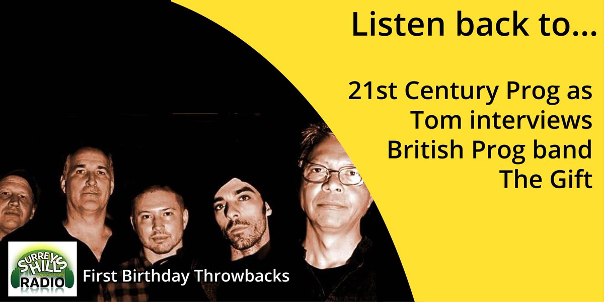 sryhilsradio's tweet photo. Had some great interviews on 21st Century #Prog https://t.co/AkJReeMSgj Get this one with The @TheGiftMusicUK http://t.co/o2o8dnKJSj