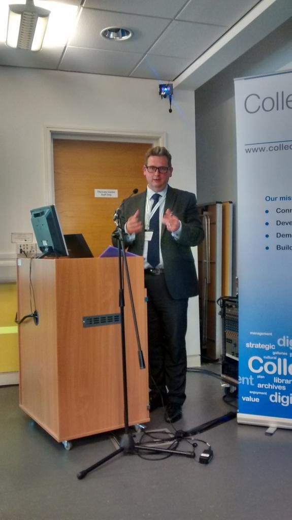 jdk653's tweet photo. #ctstorage is @NickPoole1's last event for @CollectionTrust - thanks Nick, you'll be missed. http://t.co/WzGMNJhgIo